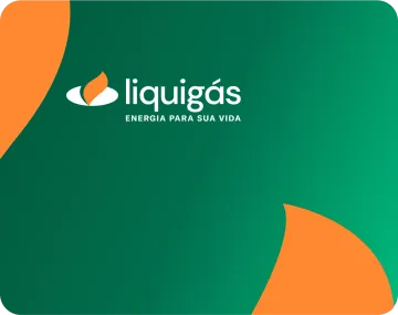 Logotipo Liquigás, com slogan Energia para sua vida