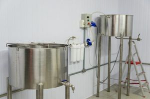 Filtro de produção de cerveja